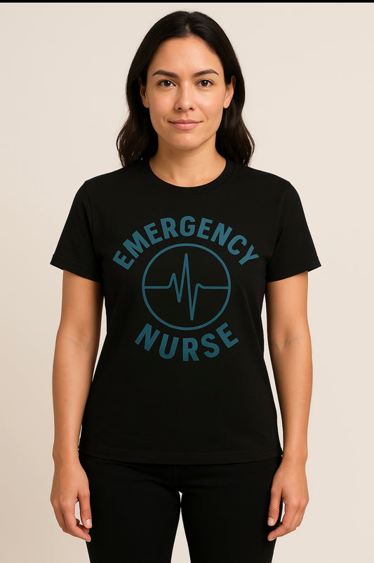 Frontliner T Shirt Black and Blue